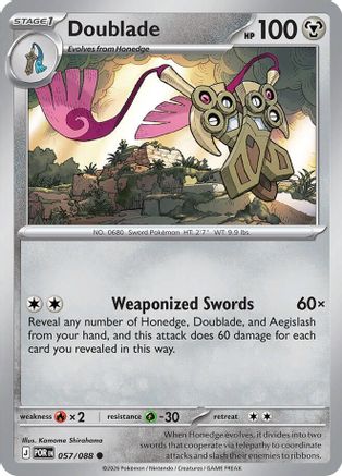Doublade - 057/088 - ME03: Perfect Order #057