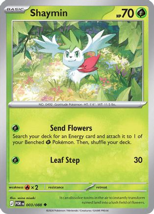 Shaymin - ME03: Perfect Order #003