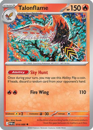 Talonflame - 014/088 - ME03: Perfect Order #014