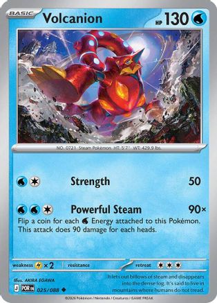 Volcanion - ME03: Perfect Order #025