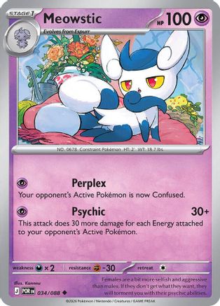 Meowstic - ME03: Perfect Order #034