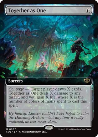 Together as One (Extended Art) - Secrets of Strixhaven #307