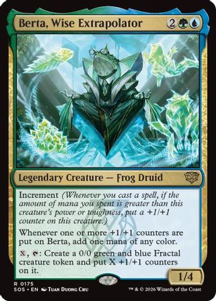 Berta, Wise Extrapolator - Secrets of Strixhaven #175