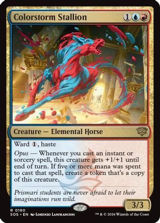 Colorstorm Stallion - Secrets of Strixhaven #180