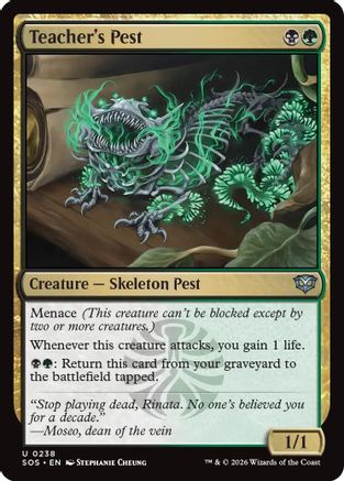 Teacher's Pest - Secrets of Strixhaven #238