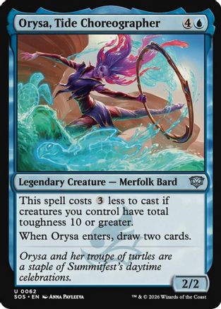Orysa, Tide Choreographer - Secrets of Strixhaven #62