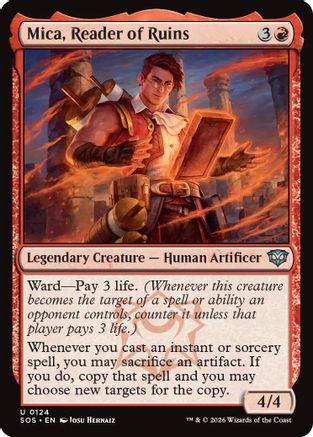 Mica, Reader of Ruins - Secrets of Strixhaven #124