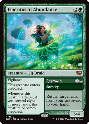 Emeritus of Abundance - Secrets of Strixhaven #145