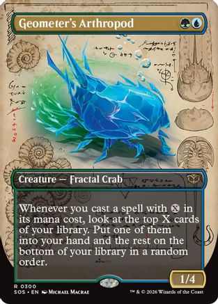 Geometer's Arthropod (Borderless) - Secrets of Strixhaven #300