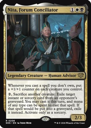 Nita, Forum Conciliator - Secrets of Strixhaven #206