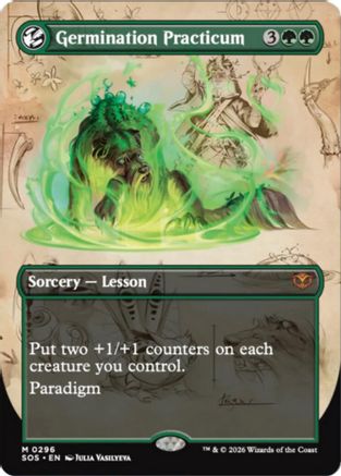 Germination Practicum (Borderless) - Secrets of Strixhaven #296