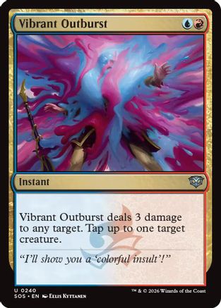 Vibrant Outburst - Secrets of Strixhaven #240