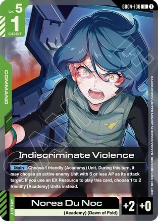 Indiscriminate Violence - Phantom Aria #GD04-106