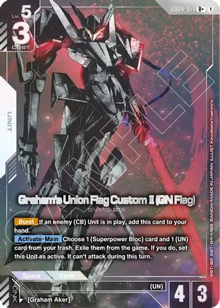 Graham's Union Flag Custom II (GN Flag) (R+) - Phantom Aria #GD04-071