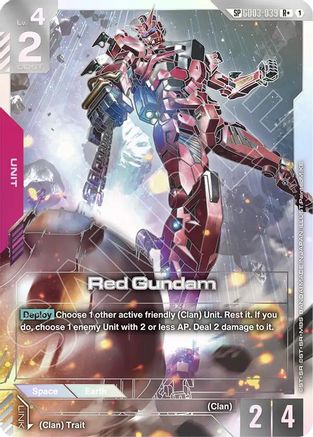 Red Gundam (SP) (R+) - Phantom Aria #GD03-039