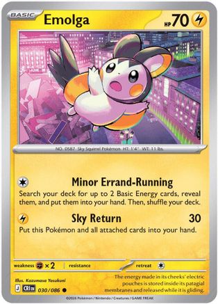 Emolga - ME04: Chaos Rising #030