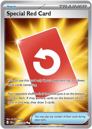Special Red Card - 113/086 - ME04: Chaos Rising #113