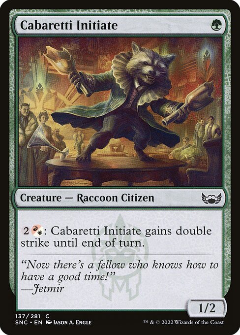 Cabaretti Initiate — SNC — 137