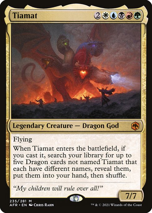 Tiamat - afr Adventures in the Forgotten Realms - #235