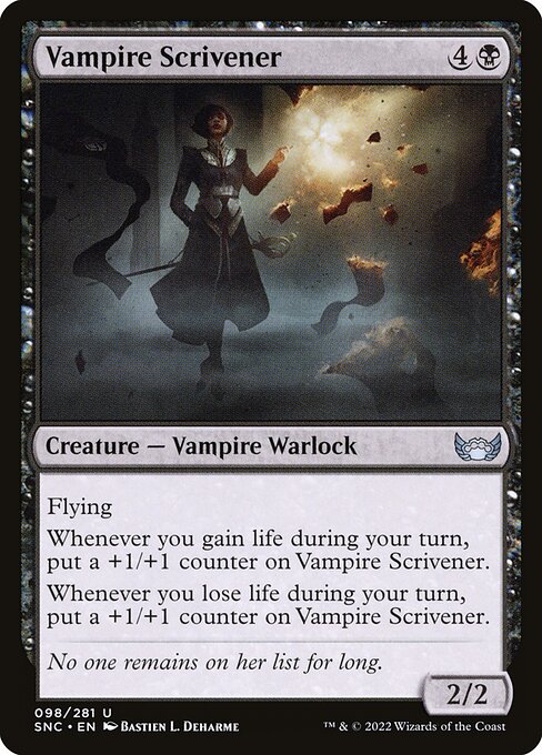 Vampire Scrivener — SNC — 98