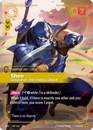Shen, Leader of the Kinkou Order - Vendetta #138