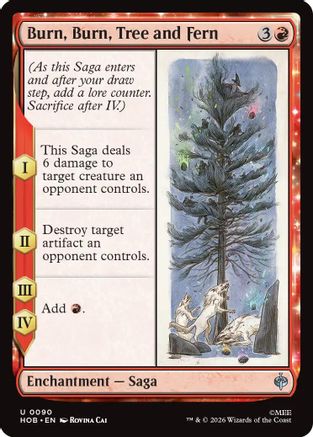 Burn, Burn, Tree and Fern - The Hobbit #90