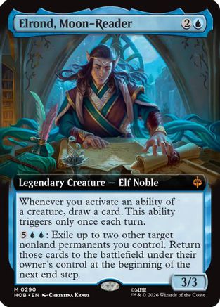 Elrond, Moon-Reader (Extended Art) - The Hobbit #290