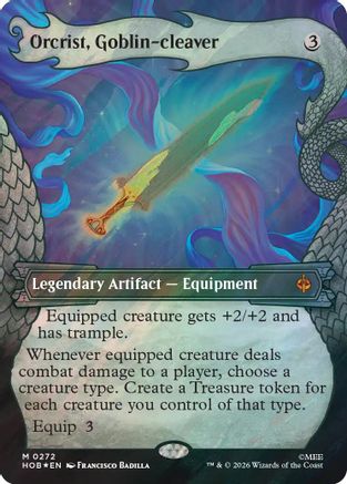 Orcrist, Goblin-cleaver (Showcase) (Surge Foil) - The Hobbit #272