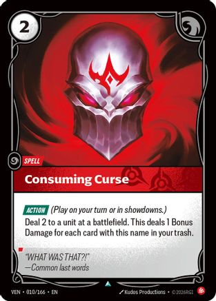 Consuming Curse - Vendetta #010