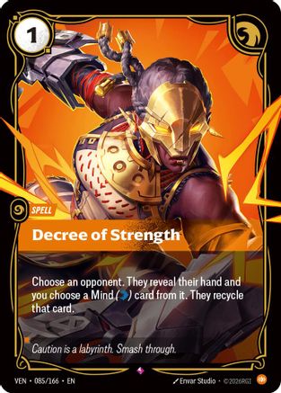 Decree of Strength - Vendetta #085