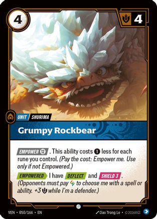Grumpy Rockbear - Vendetta #050