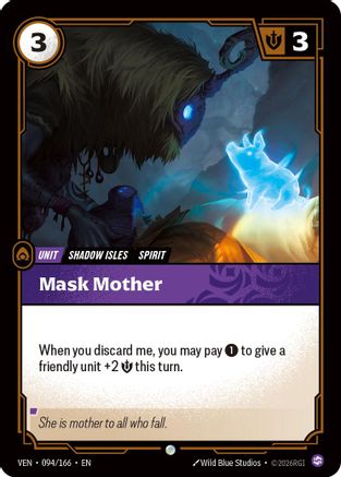 Mask Mother - Vendetta #094
