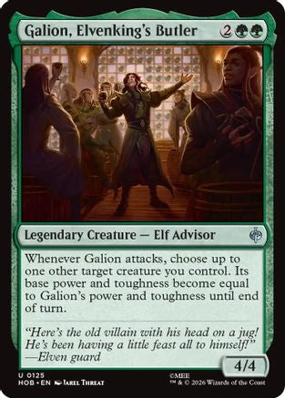 Galion, Elvenking's Butler - The Hobbit #125