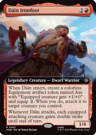 Dain Ironfoot (Extended Art) - The Hobbit #302