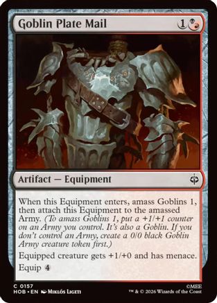 Goblin Plate Mail - The Hobbit #157