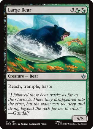 Large Bear - The Hobbit #159
