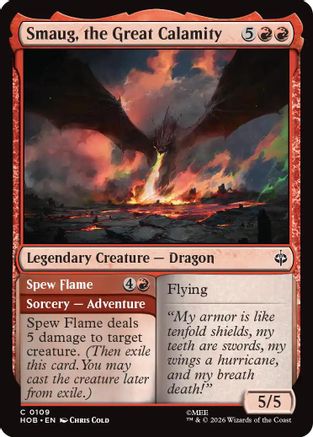 Smaug, the Great Calamity - The Hobbit #109