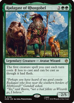 Radagast of Rhosgobel - The Hobbit #136