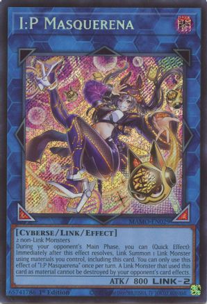 I:P Masquerena (Secret Rare) - Magnificent Monsters #MAMO-EN029