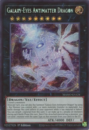 Galaxy-Eyes Antimatter Dragon - Magnificent Monsters #MAMO-EN124