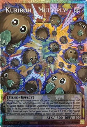 Kuriboh - Multiply! (Starlight Rare) (Extended Art) - Magnificent Monsters #MAMO-EN002