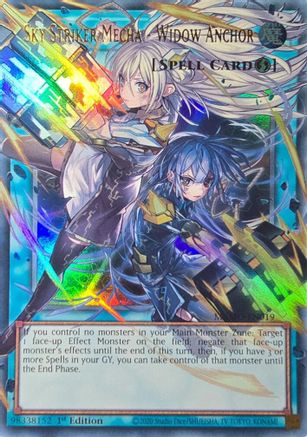 Sky Striker Mecha - Widow Anchor (Extended Art) - Magnificent Monsters #MAMO-EN019