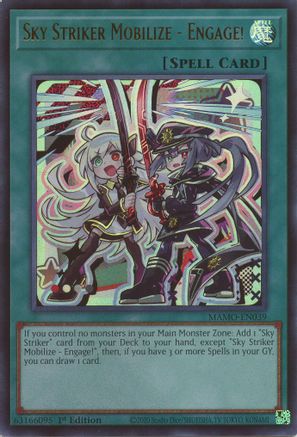 Sky Striker Mobilize - Engage! - Magnificent Monsters #MAMO-EN039