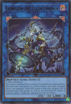 Gorgon of Zilofthonia - Magnificent Monsters #MAMO-EN091