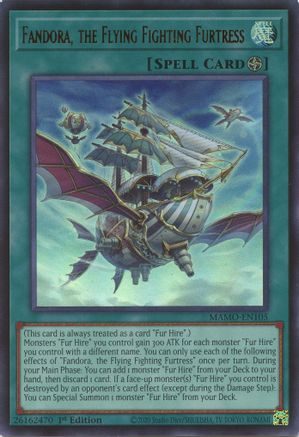 Fandora, the Flying Fighting Furtress - Magnificent Monsters #MAMO-EN105