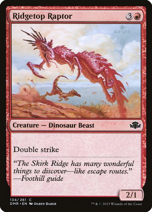 Ridgetop Raptor - (dmr-134) - Near Mint (*Foil )