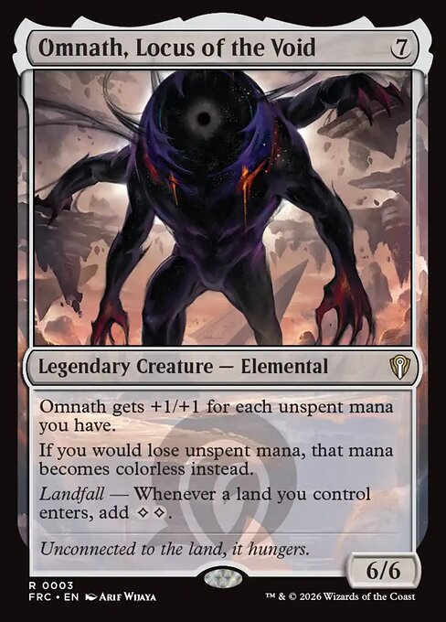 Omnath, Locus of the Void - frc Reality Fracture Commander - #3