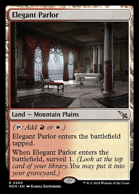 Elegant Parlor - (mkm Murders at Karlov Manor-260)
