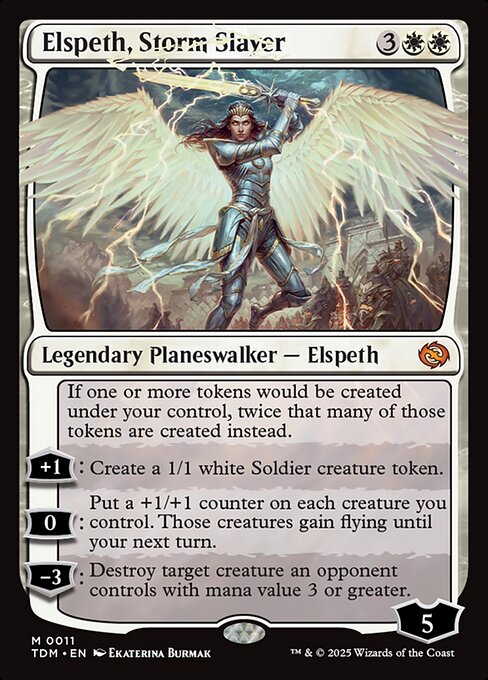 Elspeth, Storm Slayer - tdm Tarkir: Dragonstorm - #11