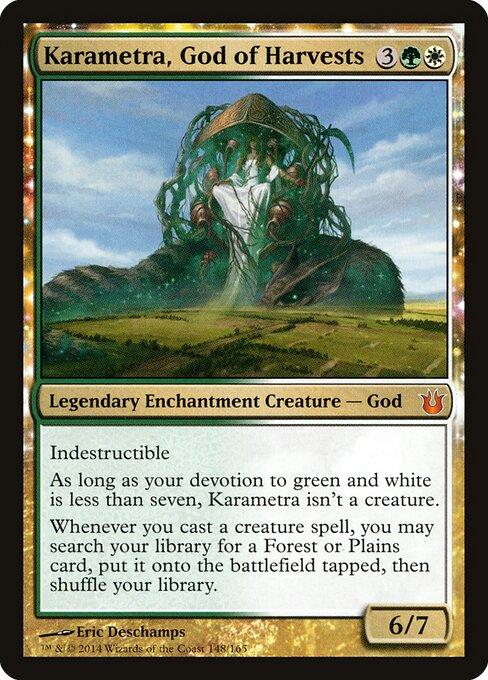 Karametra, God of Harvests - bng Born of the Gods - #148